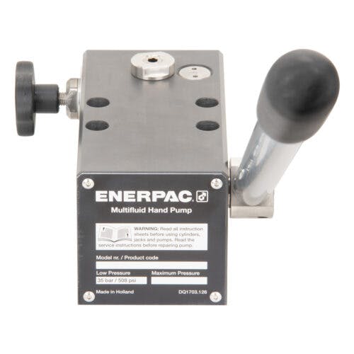 Enerpac MP350 MP serie hydraulisk pumpe multifluid, manuell pumpe